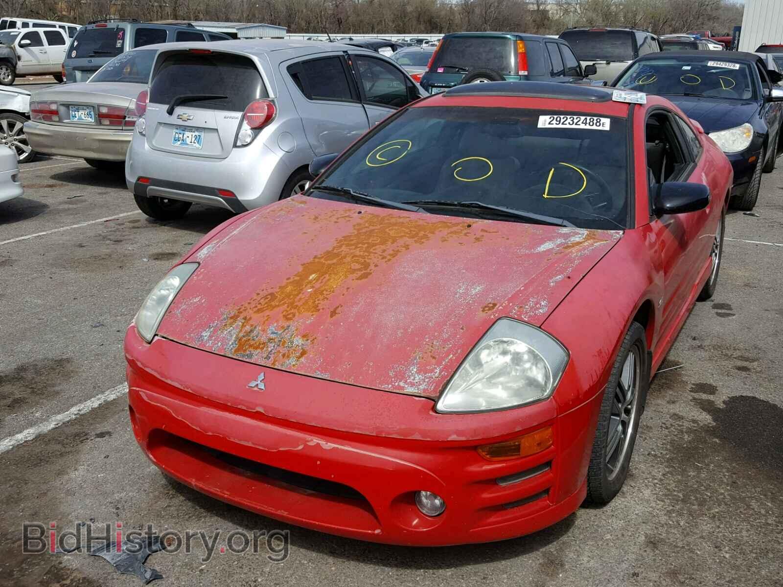 2003 MITSUBISHI ECLIPSE - VIN: 4A3AC74H43E032359 - Photo 2