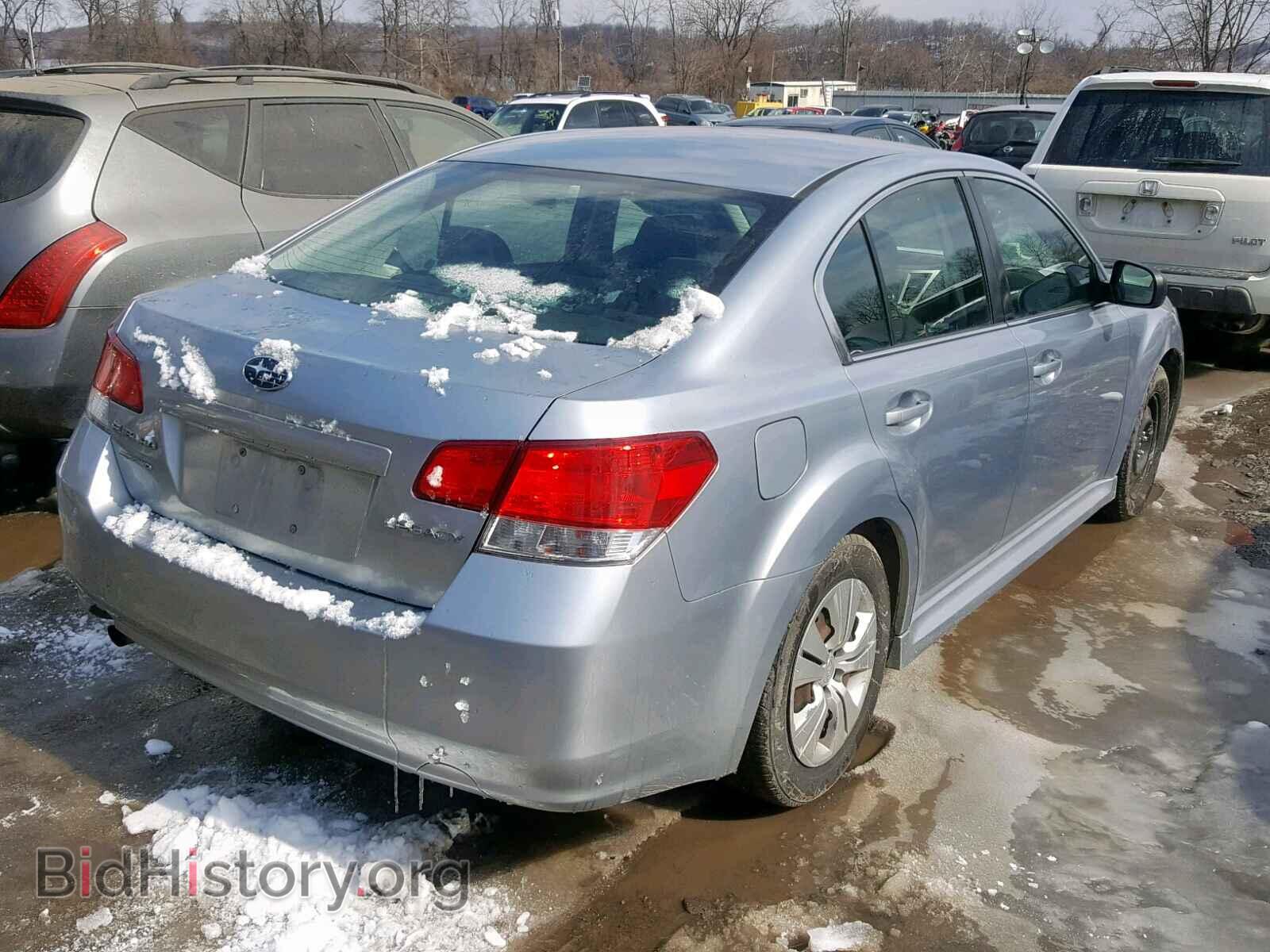 2013 SUBARU LEGACY - VIN: 4S3BMAA67D1039710 - Фото 4