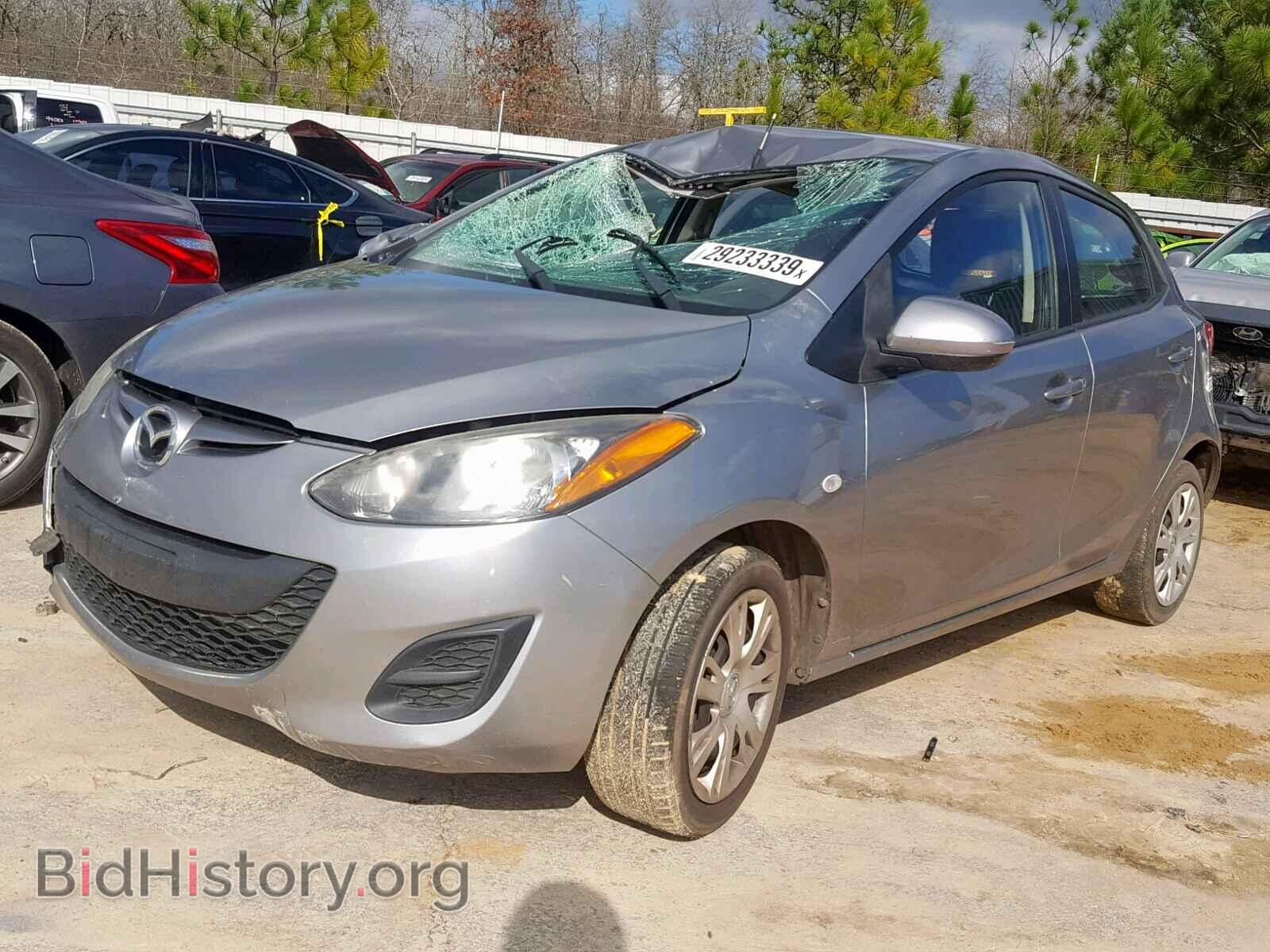 2014 MAZDA 2 - VIN: JM1DE1KY7E0174537 - Фото 2