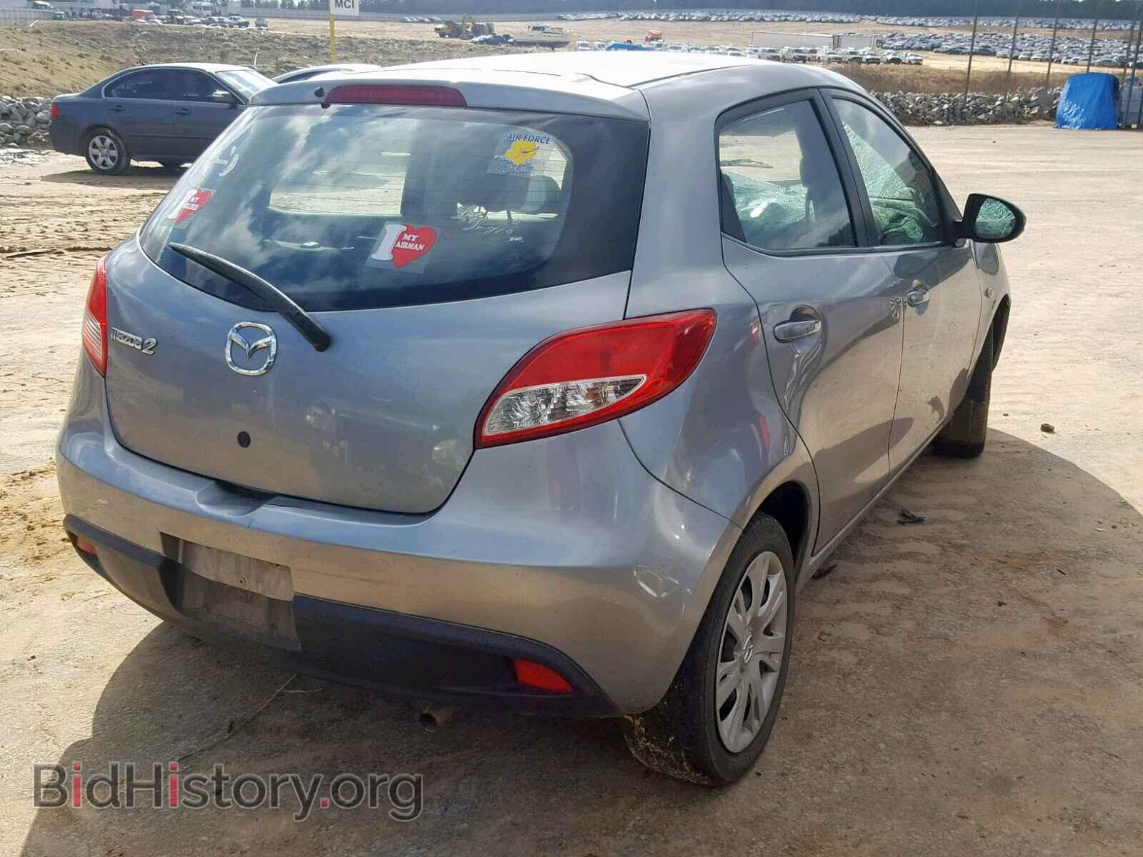 2014 MAZDA 2 - VIN: JM1DE1KY7E0174537 - Фото 4