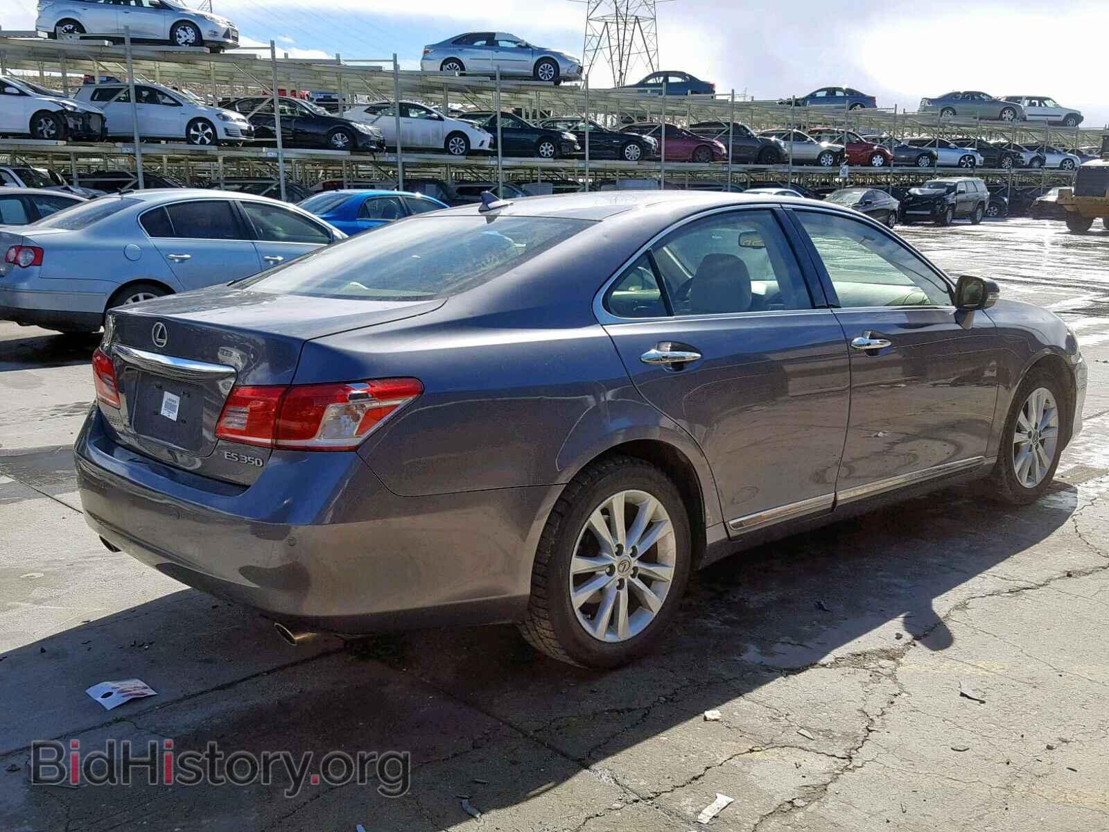 2012 LEXUS ES350 - VIN: JTHBK1EG4C2501799 - Фото 4