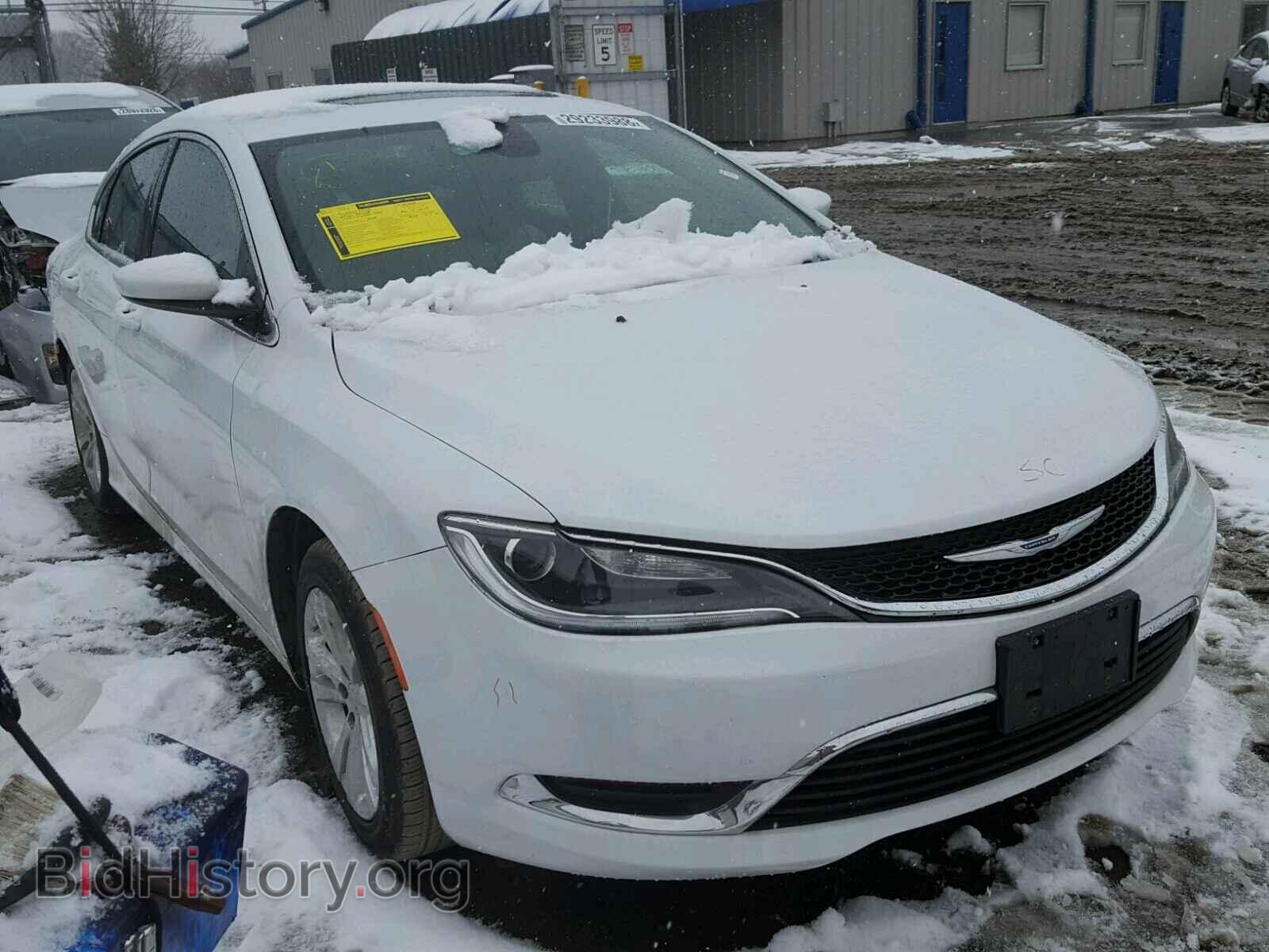 Фотография 1C3CCCAB3GN171588 - CHRYSLER 200 2016