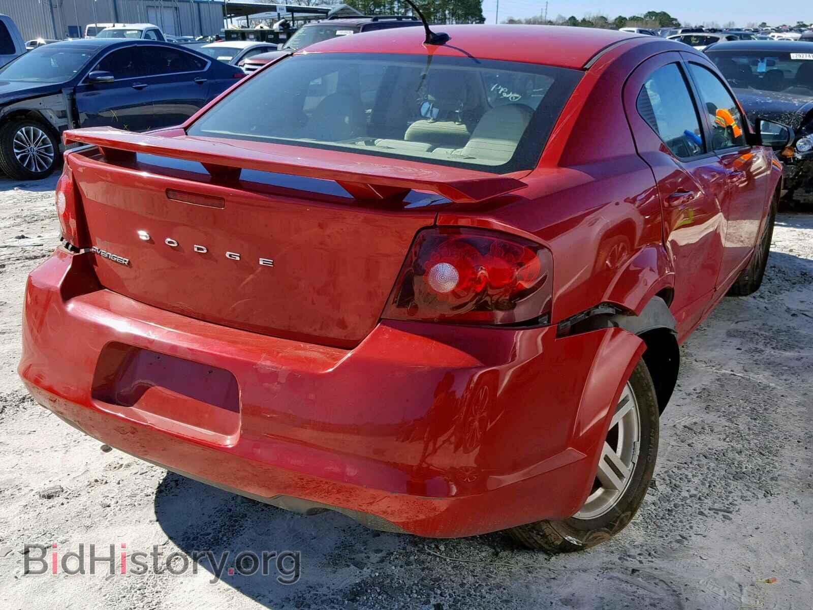 2012 DODGE AVENGER - VIN: 1C3CDZCB7CN196694 - Фото 4