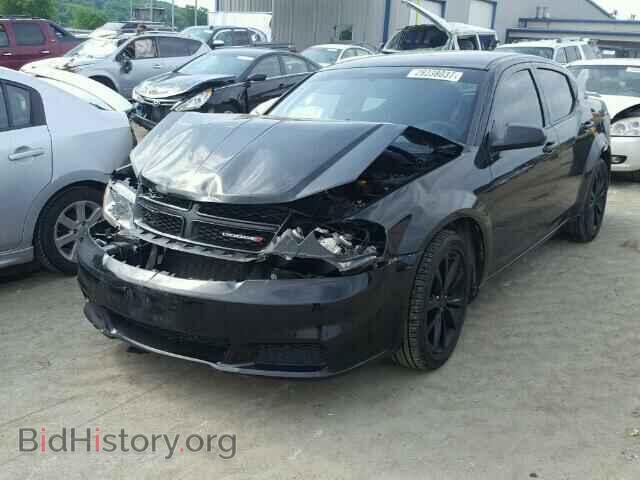 2014 DODGE AVENGER - VIN: 1C3CDZAB2EN129247 - Фото 2