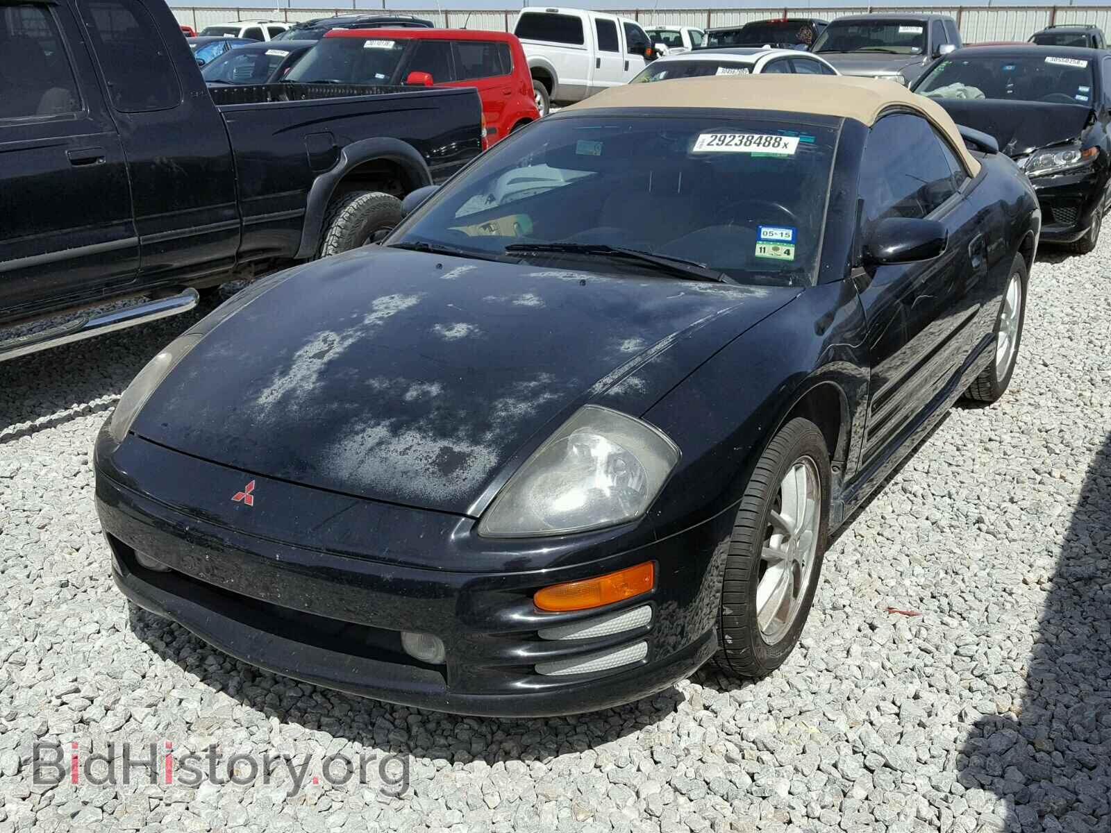2001 MITSUBISHI ECLIPSE - VIN: 4A3AE55H11E005503 - Фото 2