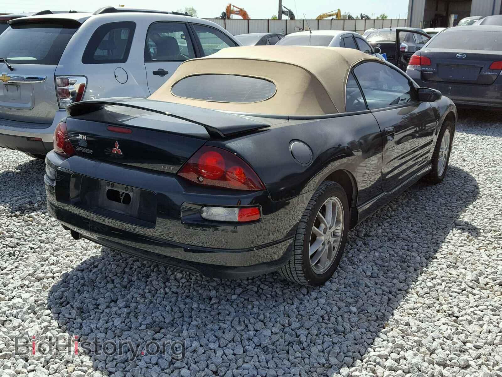 2001 MITSUBISHI ECLIPSE - VIN: 4A3AE55H11E005503 - Фото 4