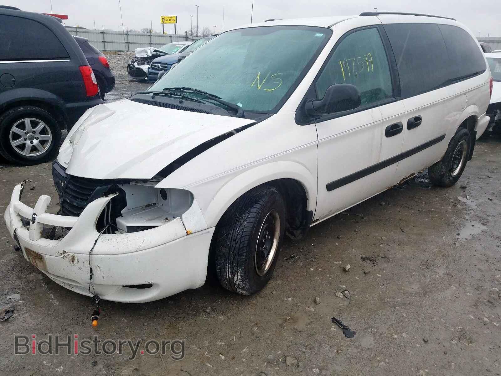 2005 DODGE CARAVAN - VIN: 1D4GP24R75B206302 - Фото 2