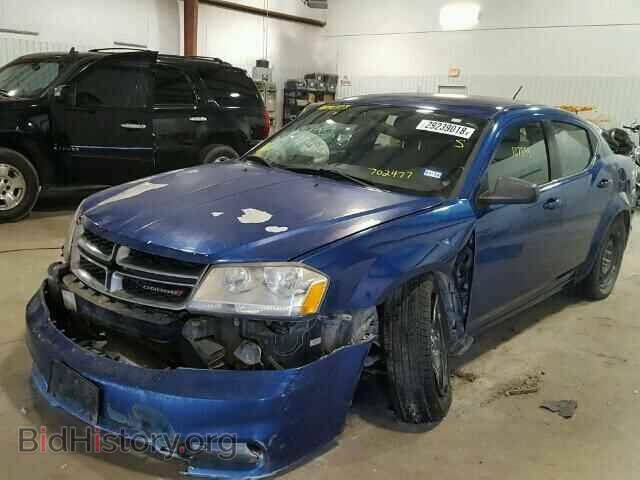 2013 DODGE AVENGER - VIN: 1C3CDZAB5DN702477 - Фото 2