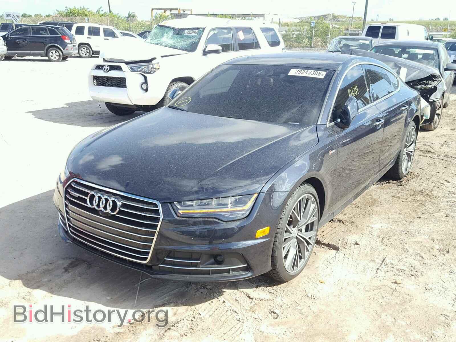 2017 AUDI A7 - VIN: WAU22AFC2HN039923 - Фото 2