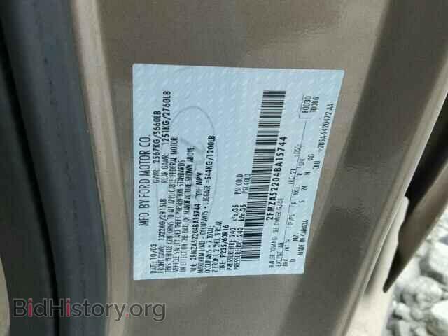 2004 FORD FREESTAR - VIN: 2FMZA52204BA15744 - Фото 10