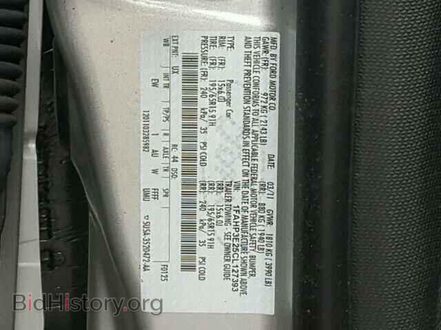 2012 FORD FOCUS - VIN: 1FAHP3E25CL127393 - Фото 10