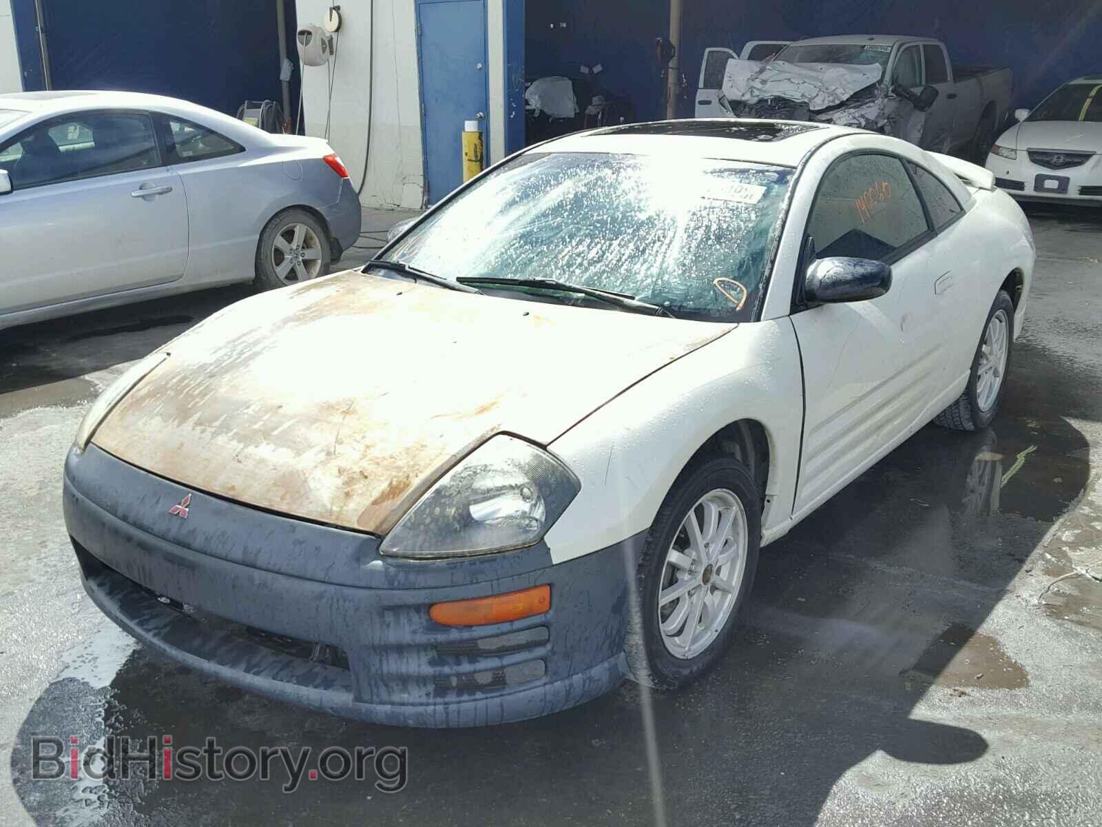 2001 MITSUBISHI ECLIPSE - VIN: 4A3AC44G41E107371 - Фото 2