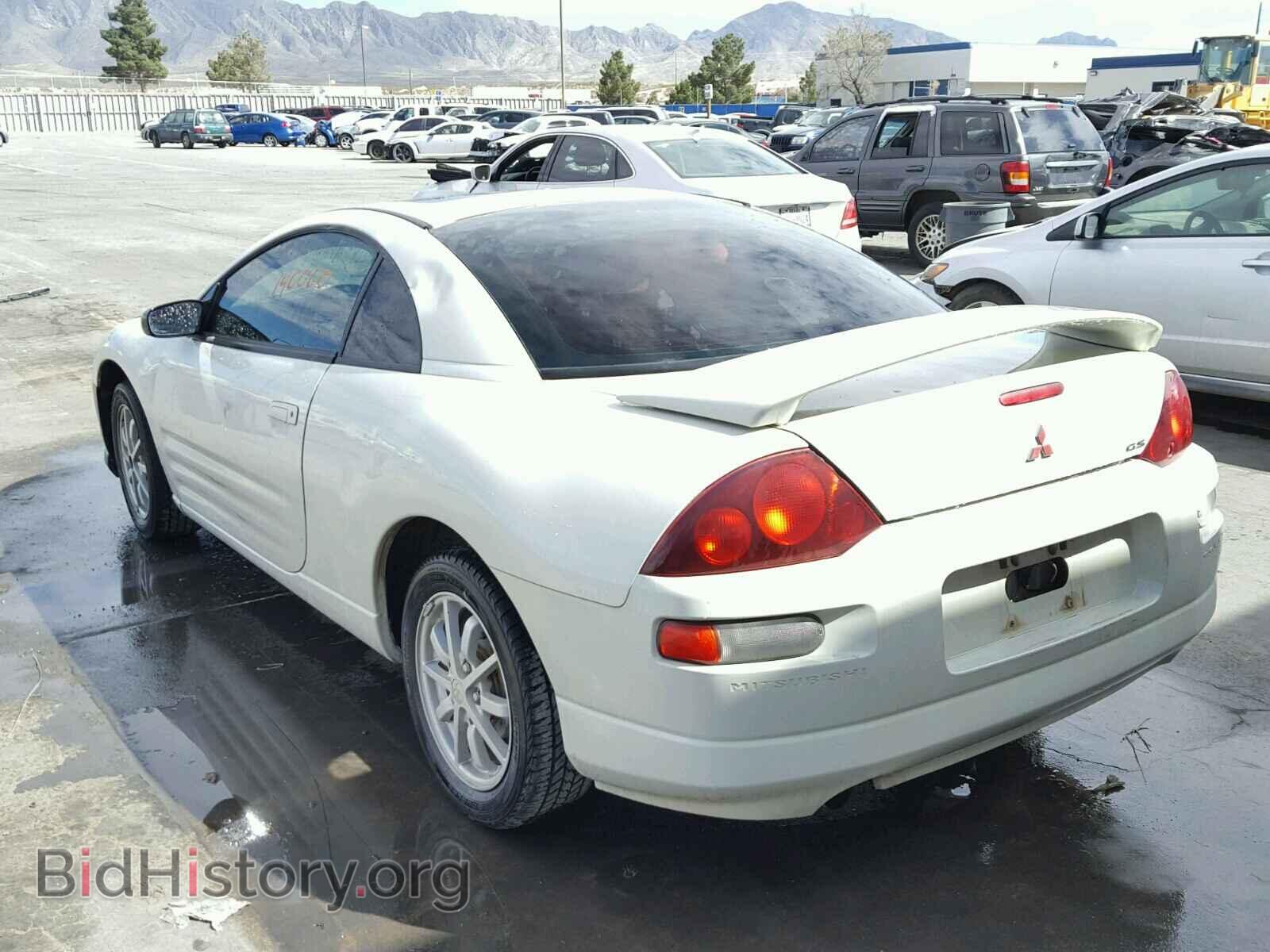 2001 MITSUBISHI ECLIPSE - VIN: 4A3AC44G41E107371 - Фото 3