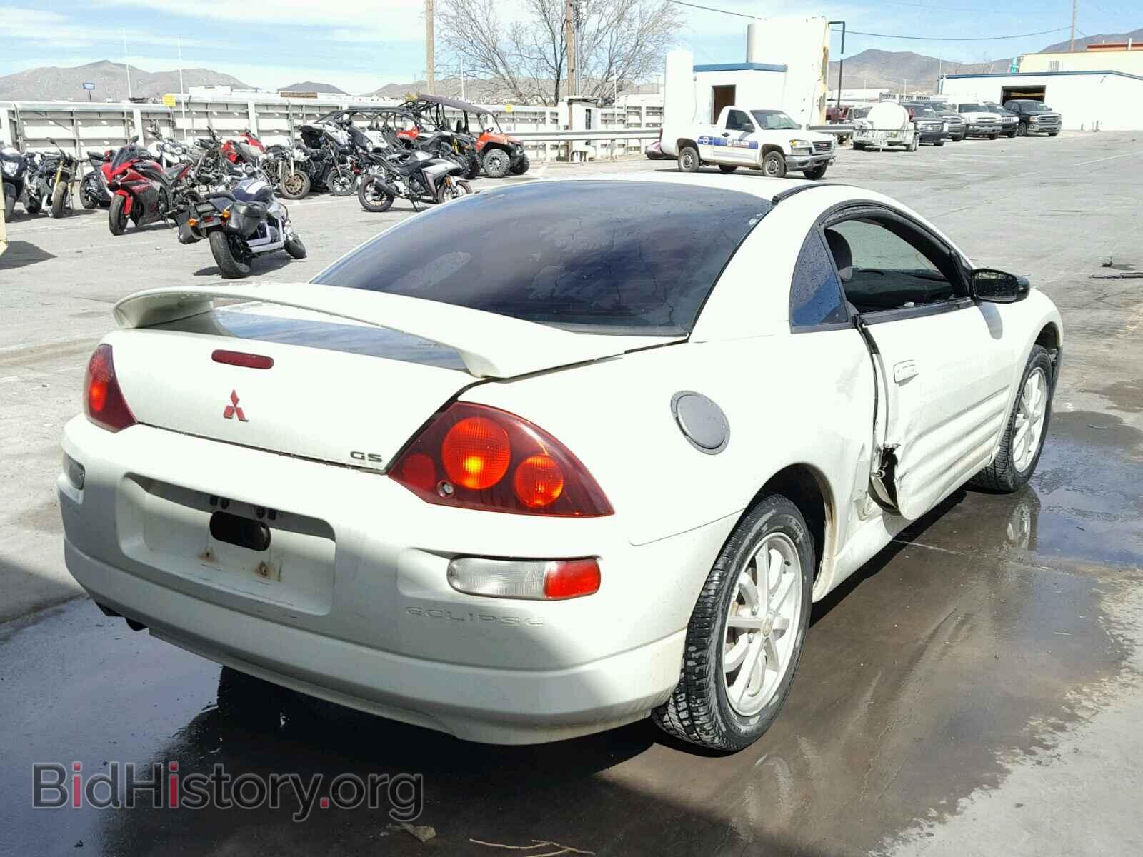 2001 MITSUBISHI ECLIPSE - VIN: 4A3AC44G41E107371 - Фото 4