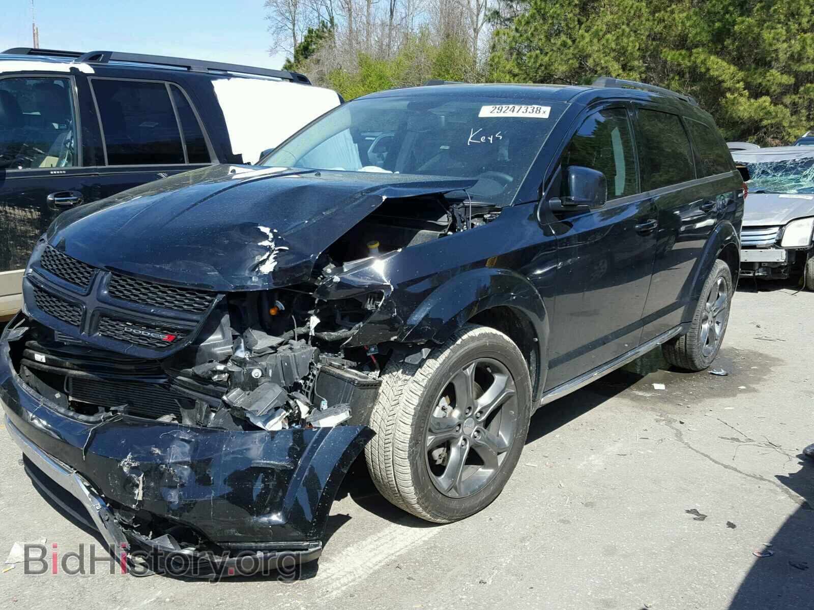 2015 DODGE JOURNEY - VIN: 3C4PDCGB7FT617158 - Фото 2