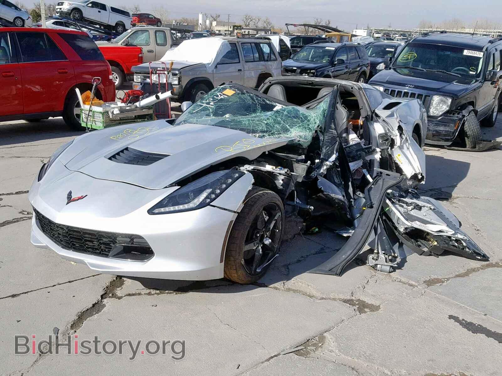 2015 CHEVROLET CORVETTE - VIN: 1G1YC2D70F5110404 - Фото 2