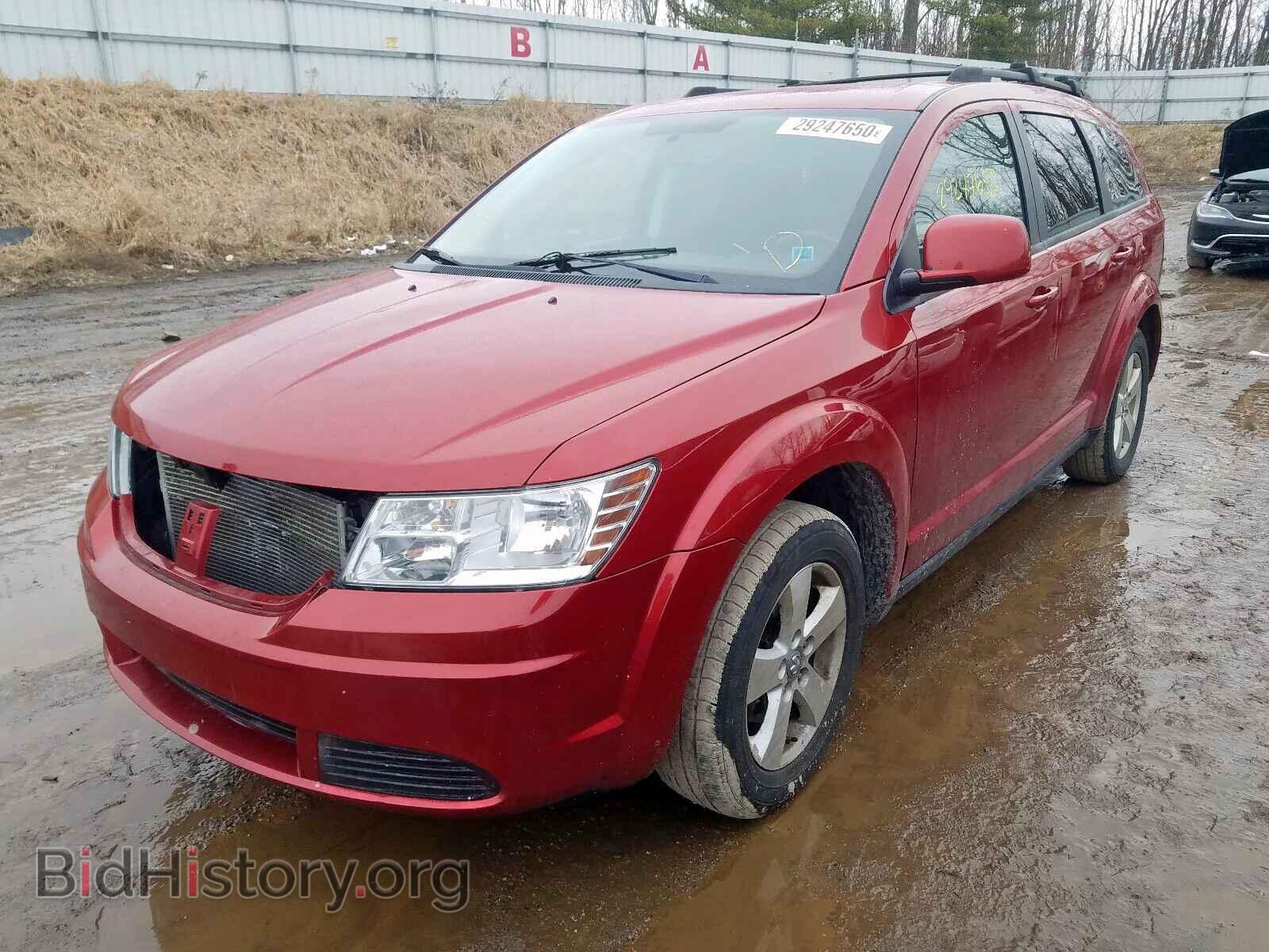 2009 DODGE JOURNEY - VIN: 3D4GG57V49T552046 - Фото 2
