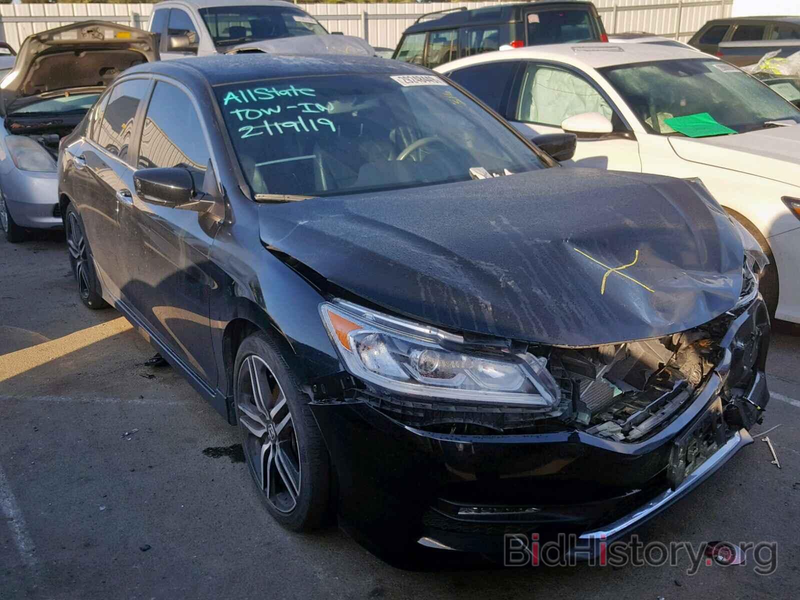 Photo 1HGCR2F51GA107162 - HONDA ACCORD SPO 2016