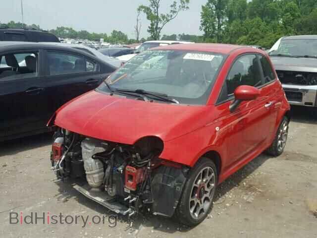 2012 FIAT 500 - VIN: 3C3CFFBR3CT366122 - Фото 2