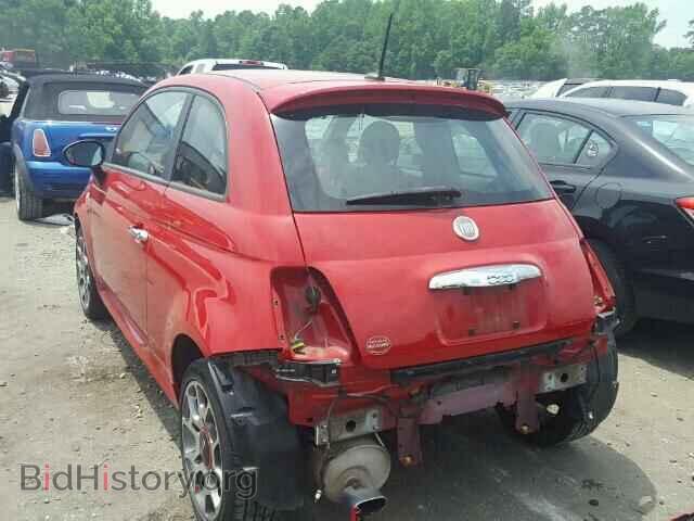 2012 FIAT 500 - VIN: 3C3CFFBR3CT366122 - Фото 3