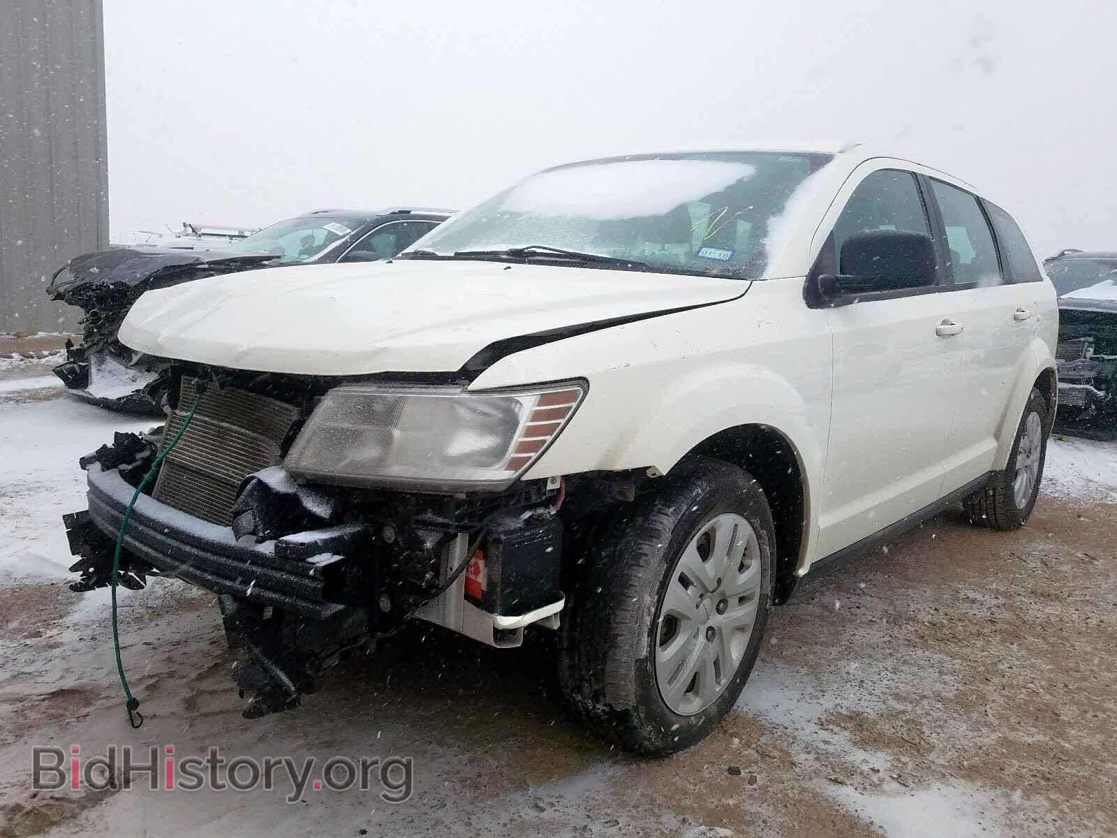 2013 DODGE JOURNEY - VIN: 3C4PDCAB5DT730872 - Фото 2