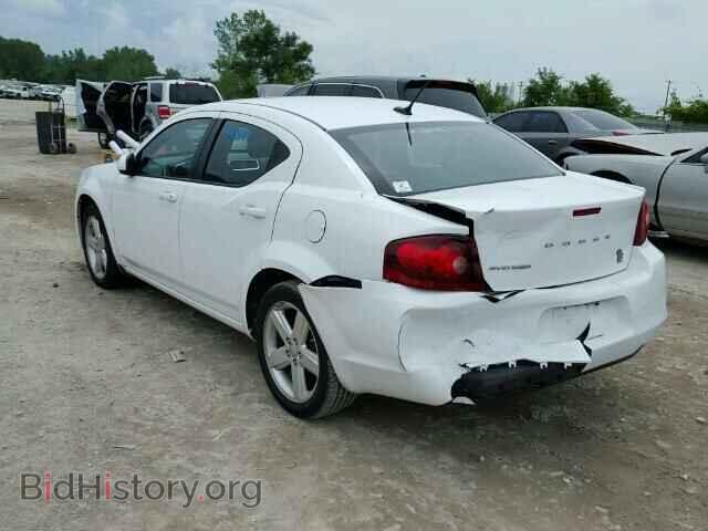 2011 DODGE AVENGER - VIN: 1B3BD1FBXBN590890 - Фото 3