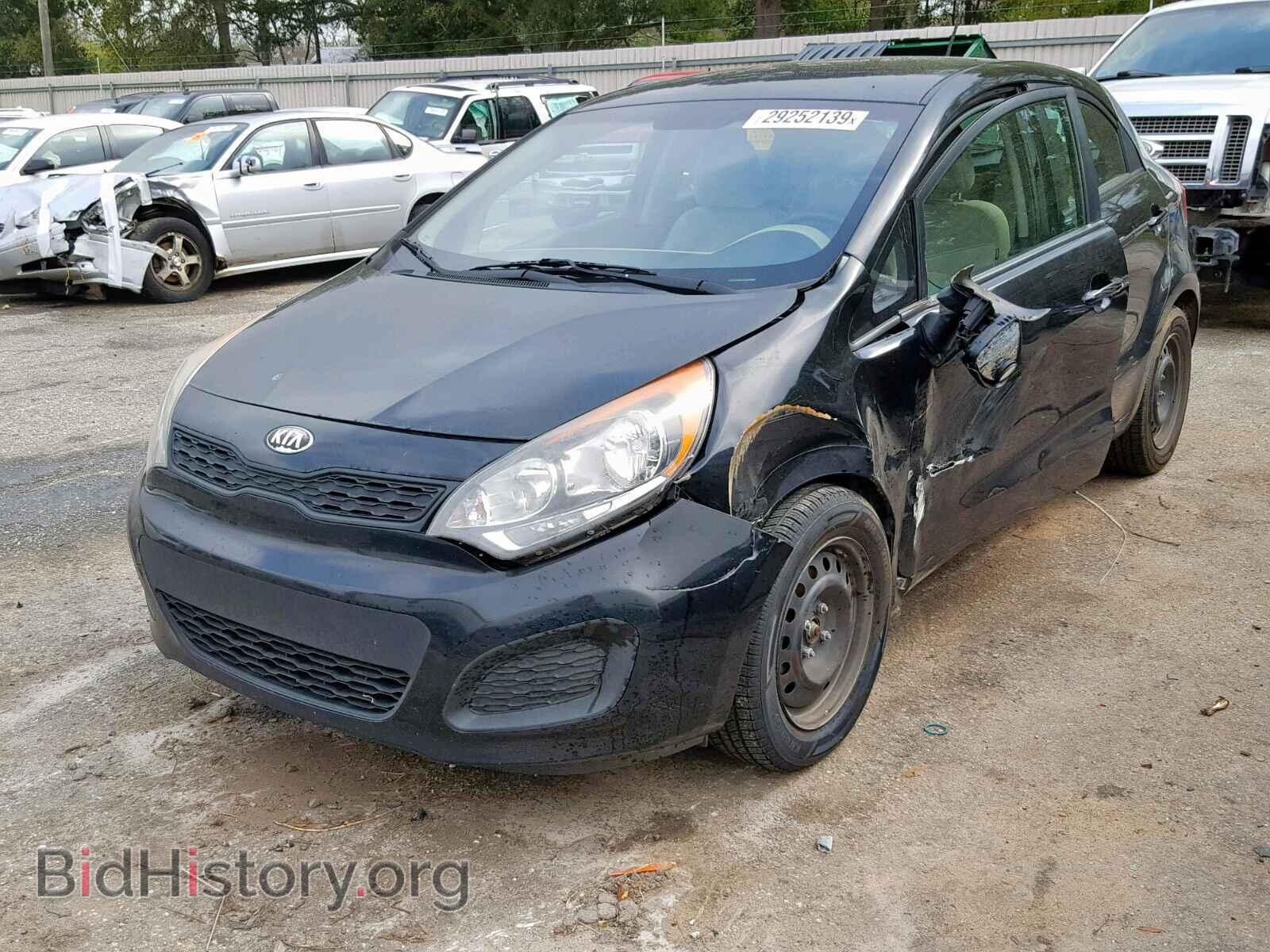 2013 KIA RIO - VIN: KNADM5A30D6197764 - Фото 2