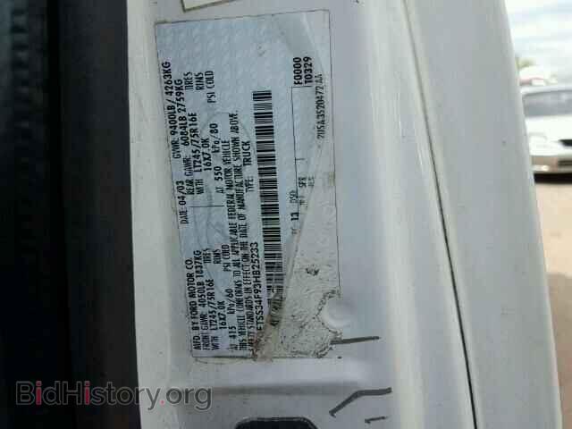 2003 FORD ECONOLINE - VIN: 1FTSS34F93HB25233 - Фото 10