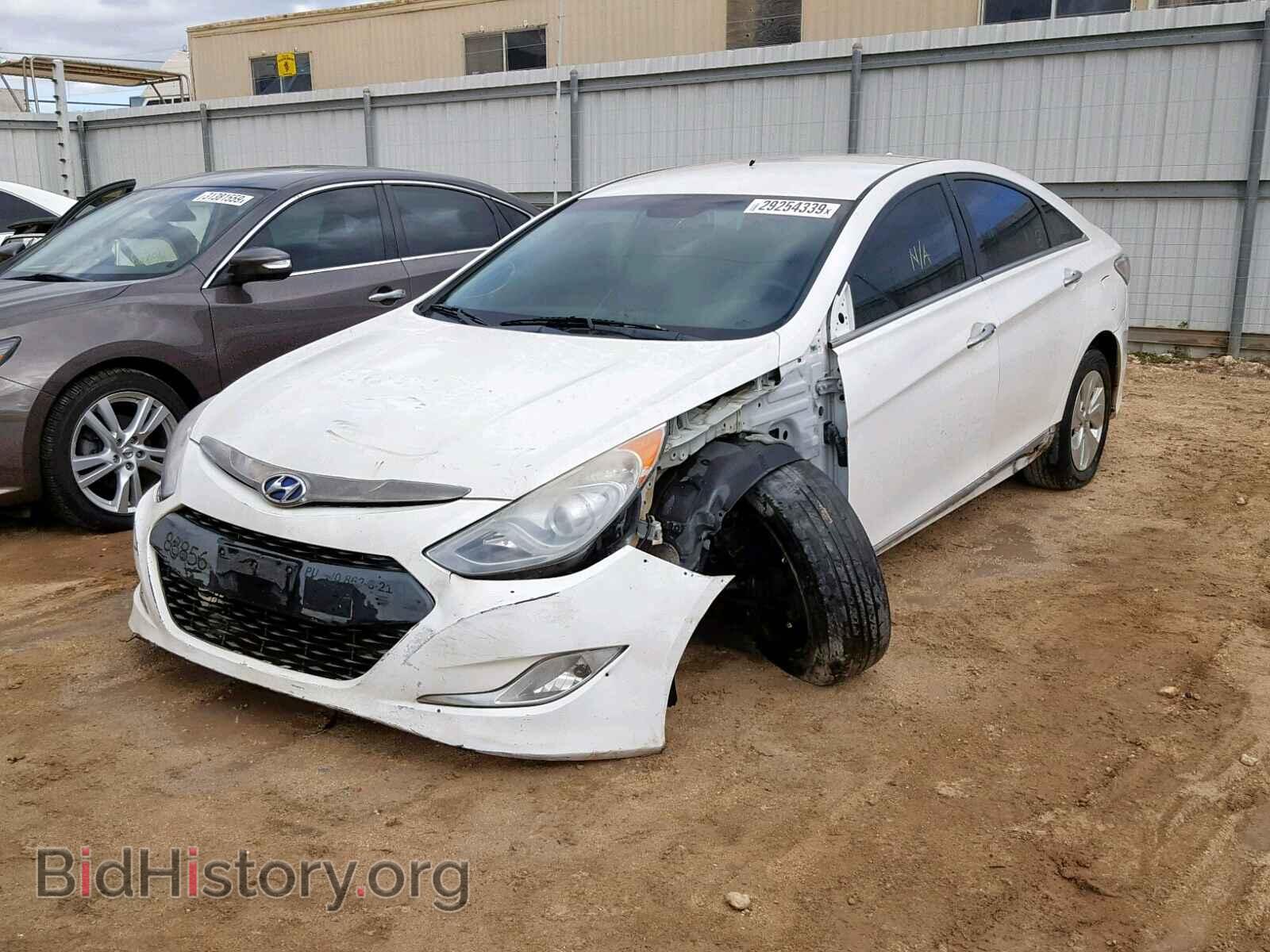 2012 HYUNDAI SONATA - VIN: KMHEC4A49CA056342 - Фото 2