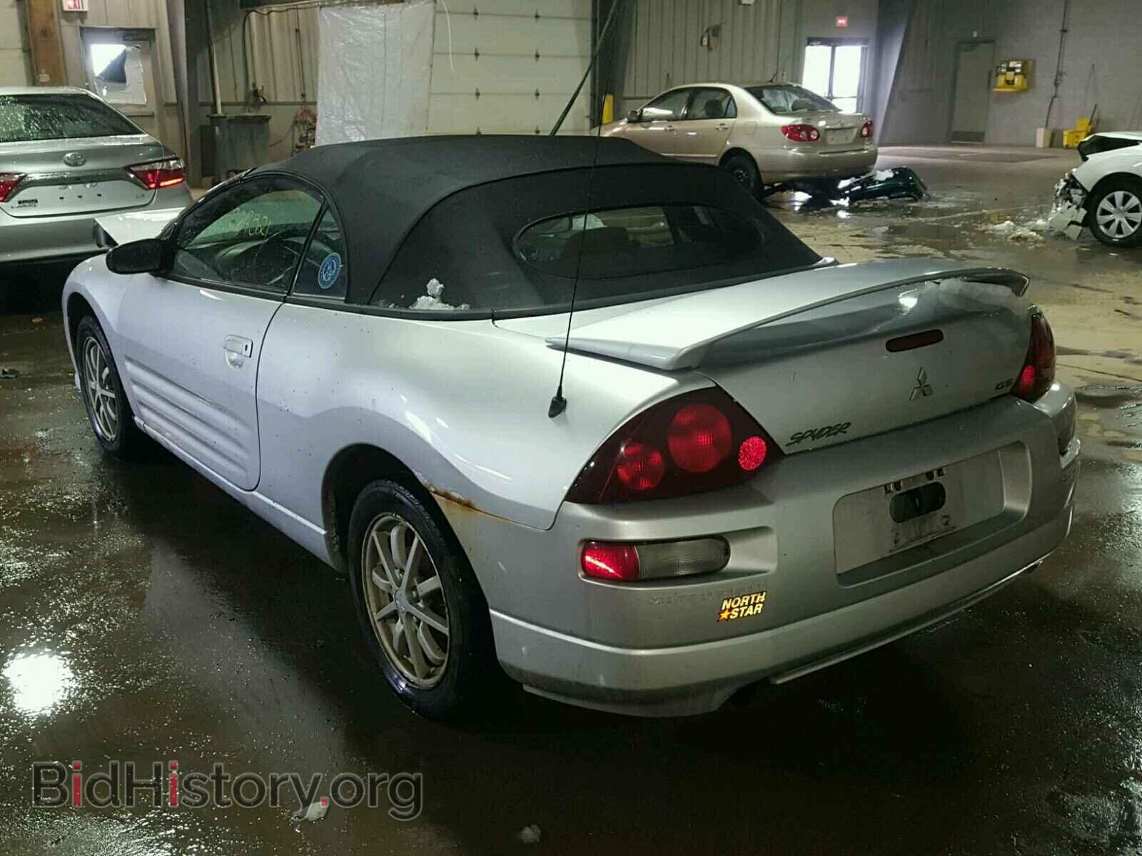 2002 MITSUBISHI ECLIPSE - VIN: 4A3AE45G12E027939 - Фото 4