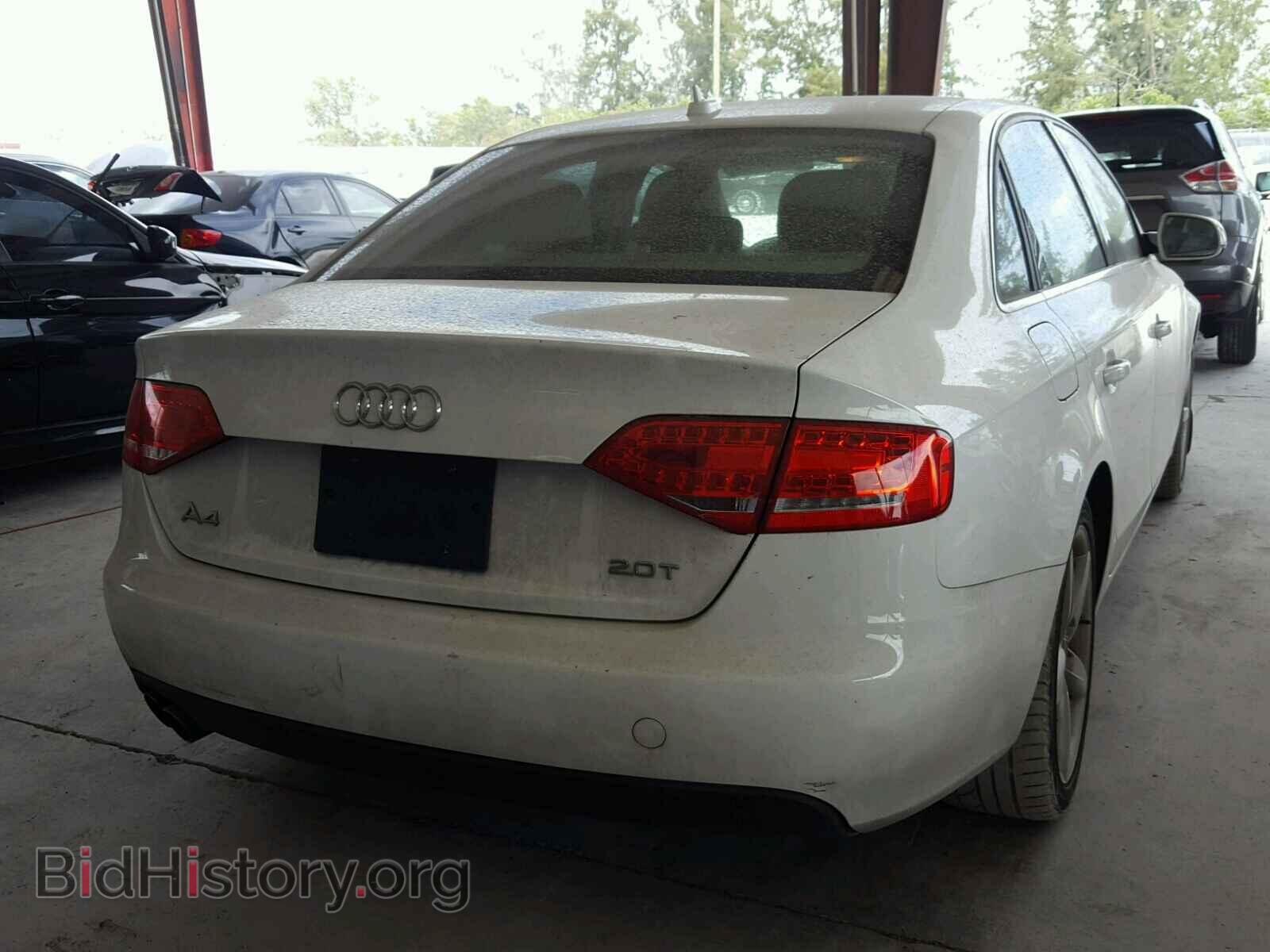 2012 AUDI A4 - VIN: WAUAFAFL3CA115598 - Photo 4