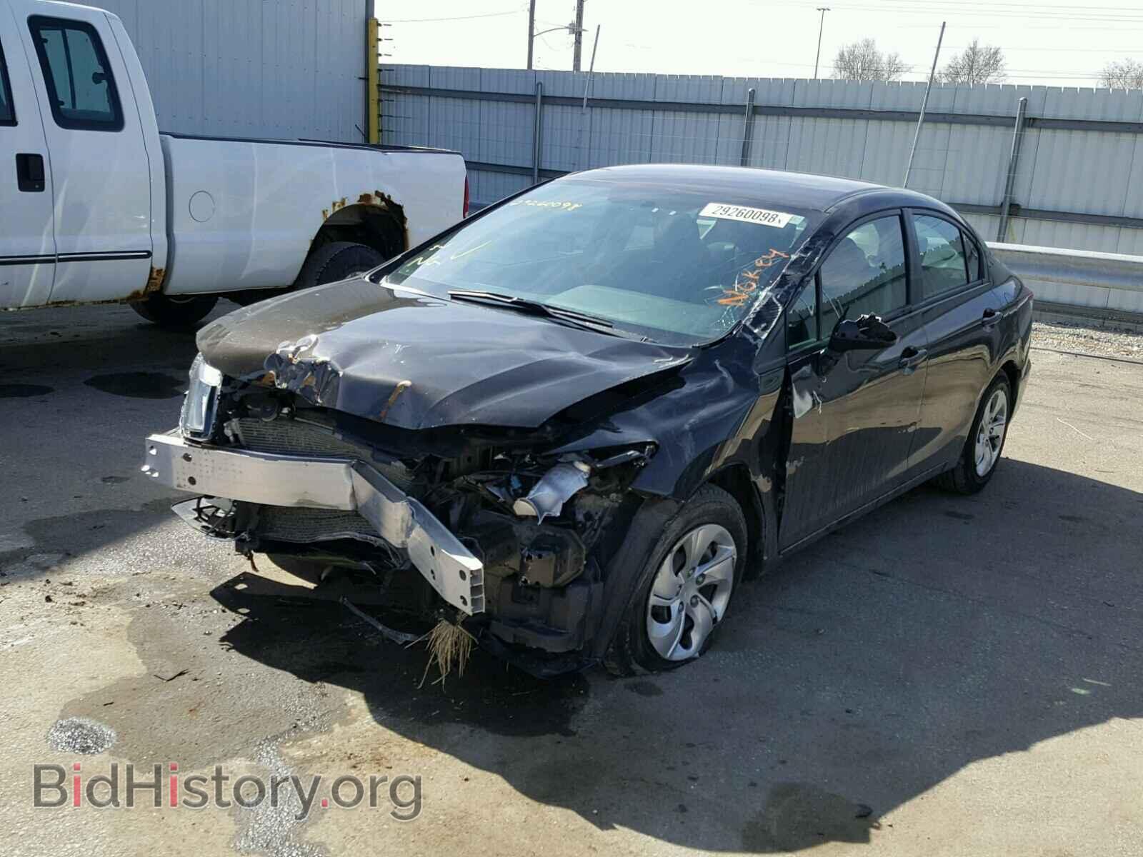 2013 HONDA CIVIC - VIN: 19XFB2F50DE015419 - Фото 2