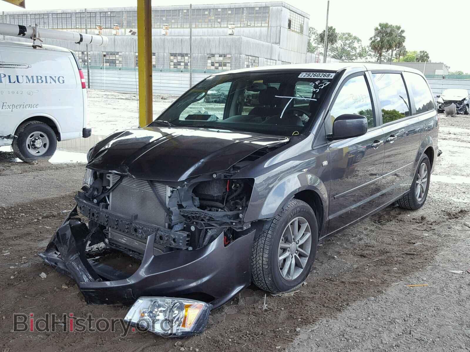 2014 DODGE CARAVAN - VIN: 2C4RDGBG2ER366389 - Фото 2