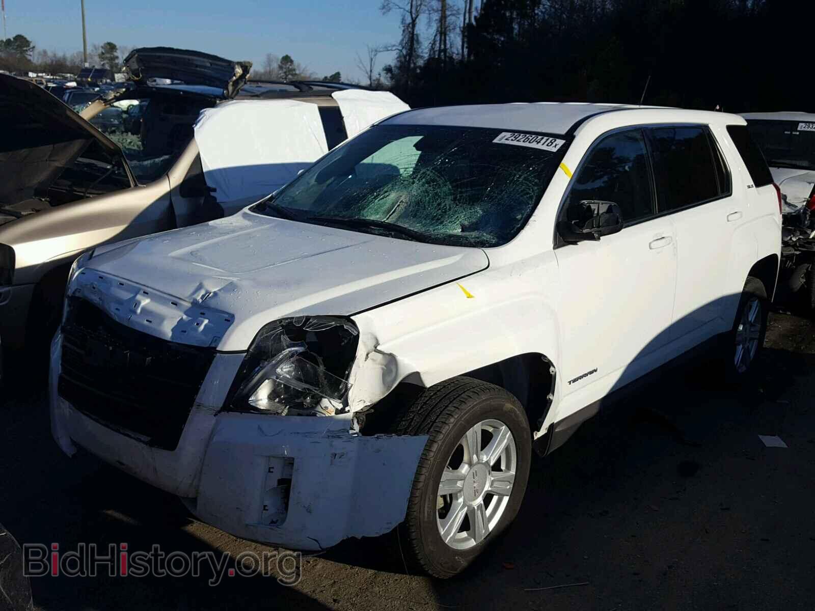 2014 GMC TERRAIN - VIN: 2GKALMEK0E6160976 - Фото 2