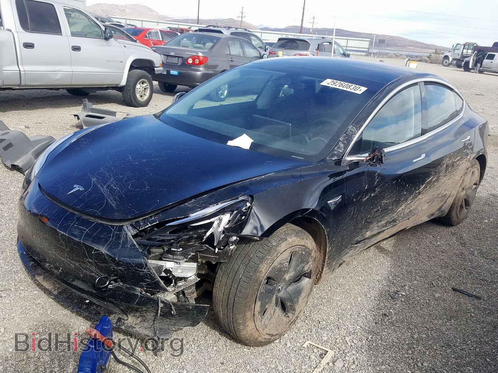 2019 TESLA MODEL 3 - VIN: 5YJ3E1EB6KF384496 - Фото 2