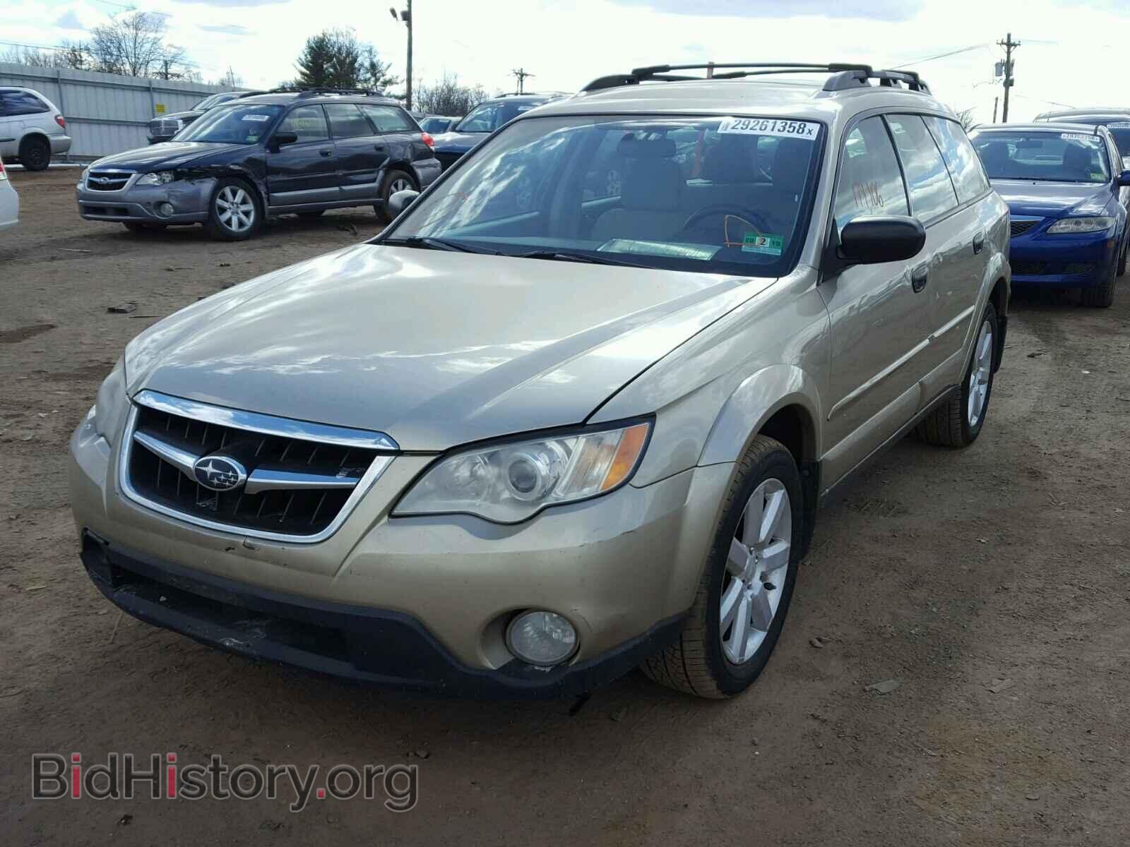 2008 SUBARU OUTBACK - VIN: 4S4BP61C887332458 - Фото 2