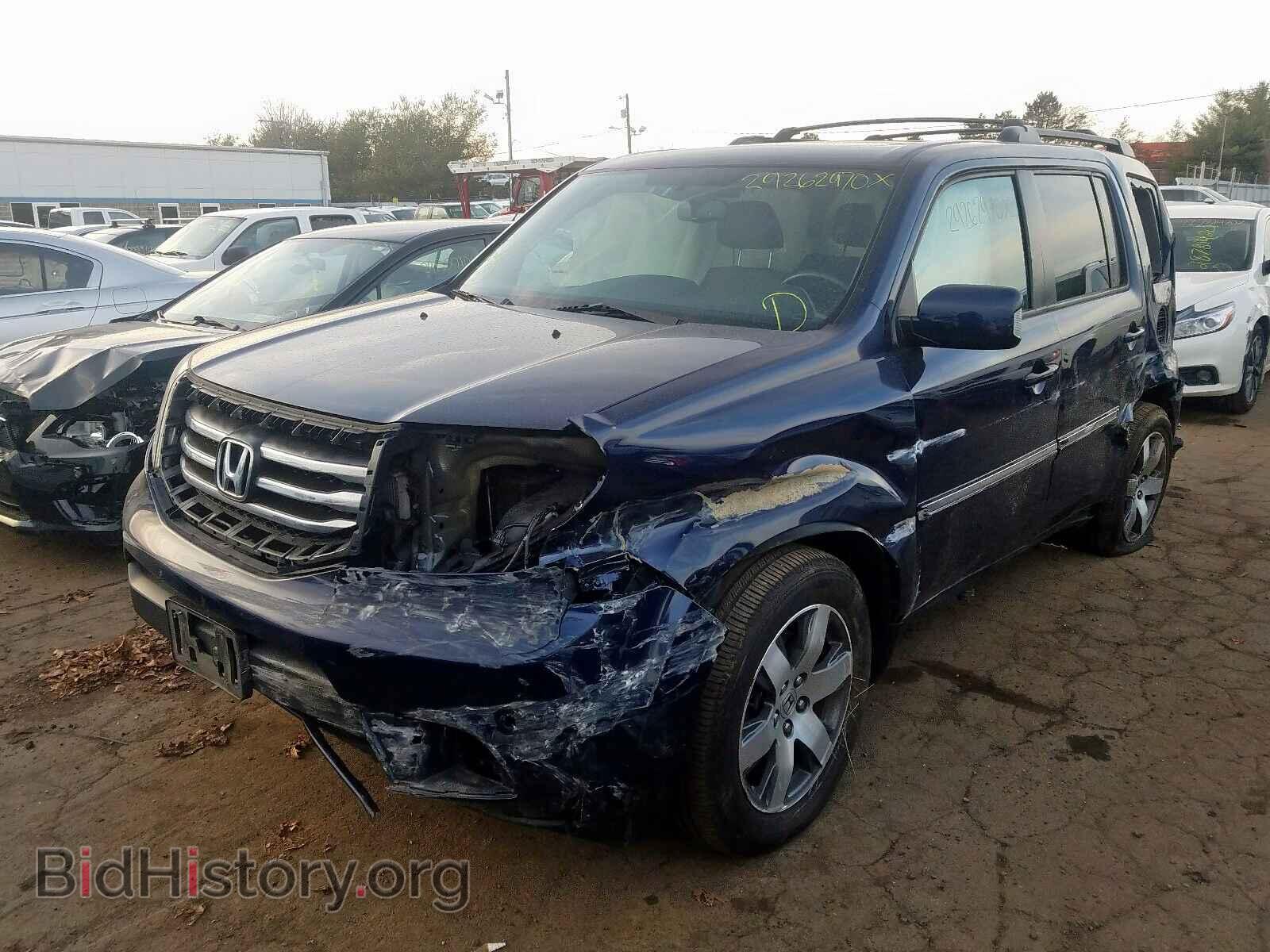 2013 HONDA PILOT - VIN: 5FNYF4H90DB044793 - Фото 2