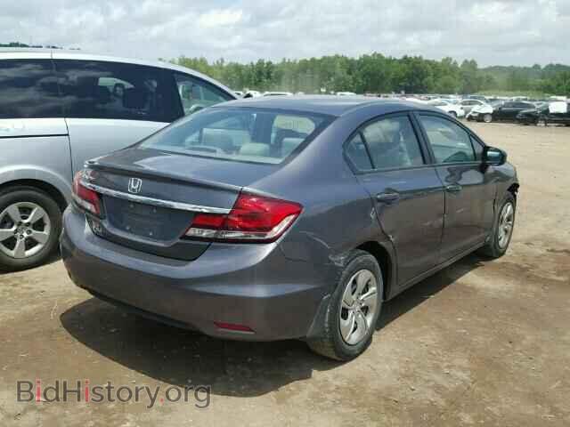 2014 HONDA CIVIC - VIN: 19XFB2F57EE008436 - Фото 4