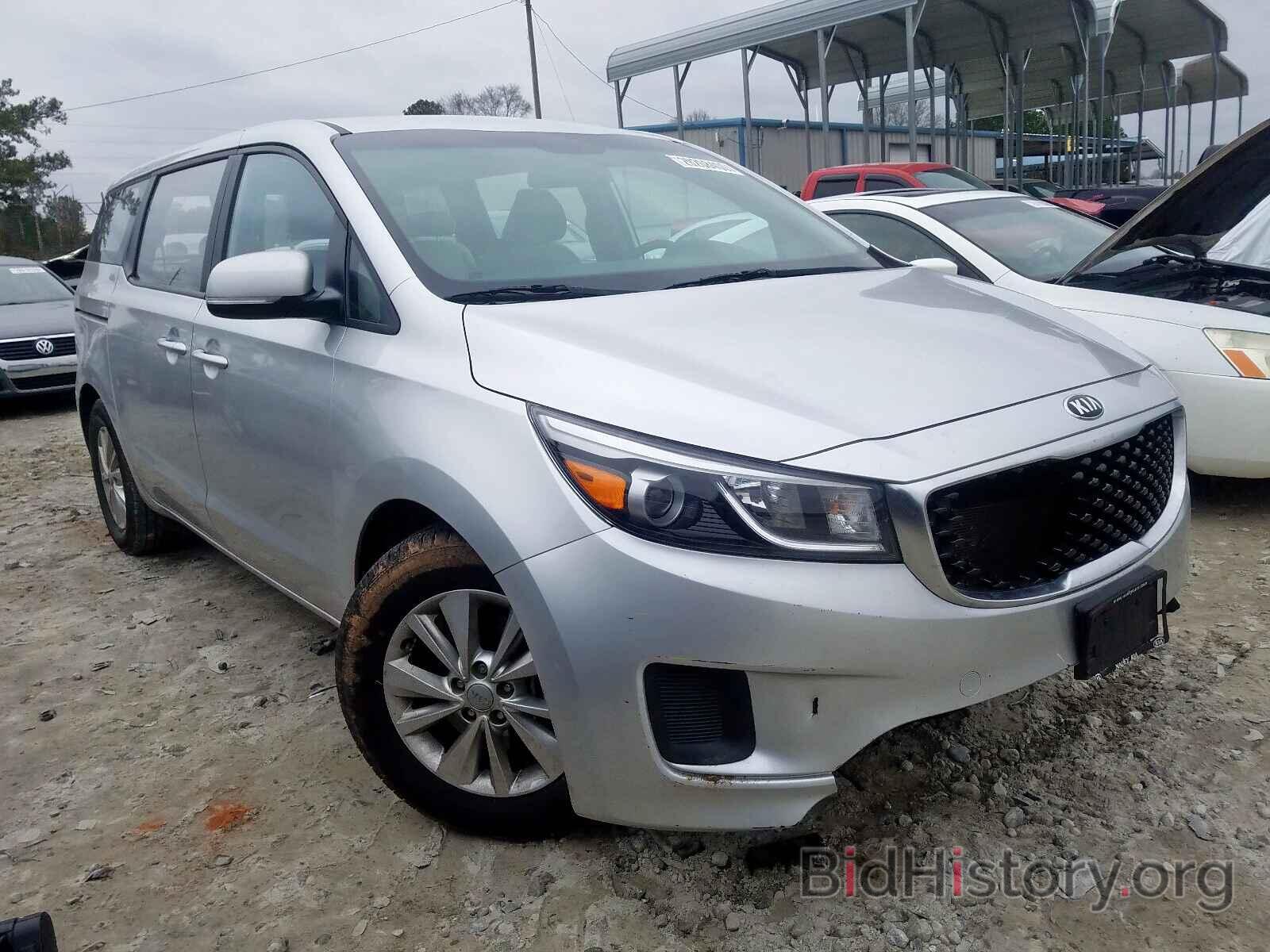 Photo KNDMA5C10G6206491 - KIA SEDONA 2016