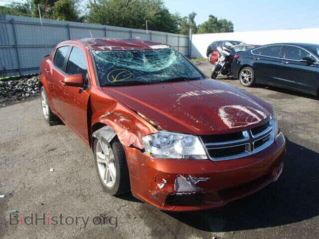 Фотография 1C3CDZCB5CN221916 - DODGE AVENGER 2012