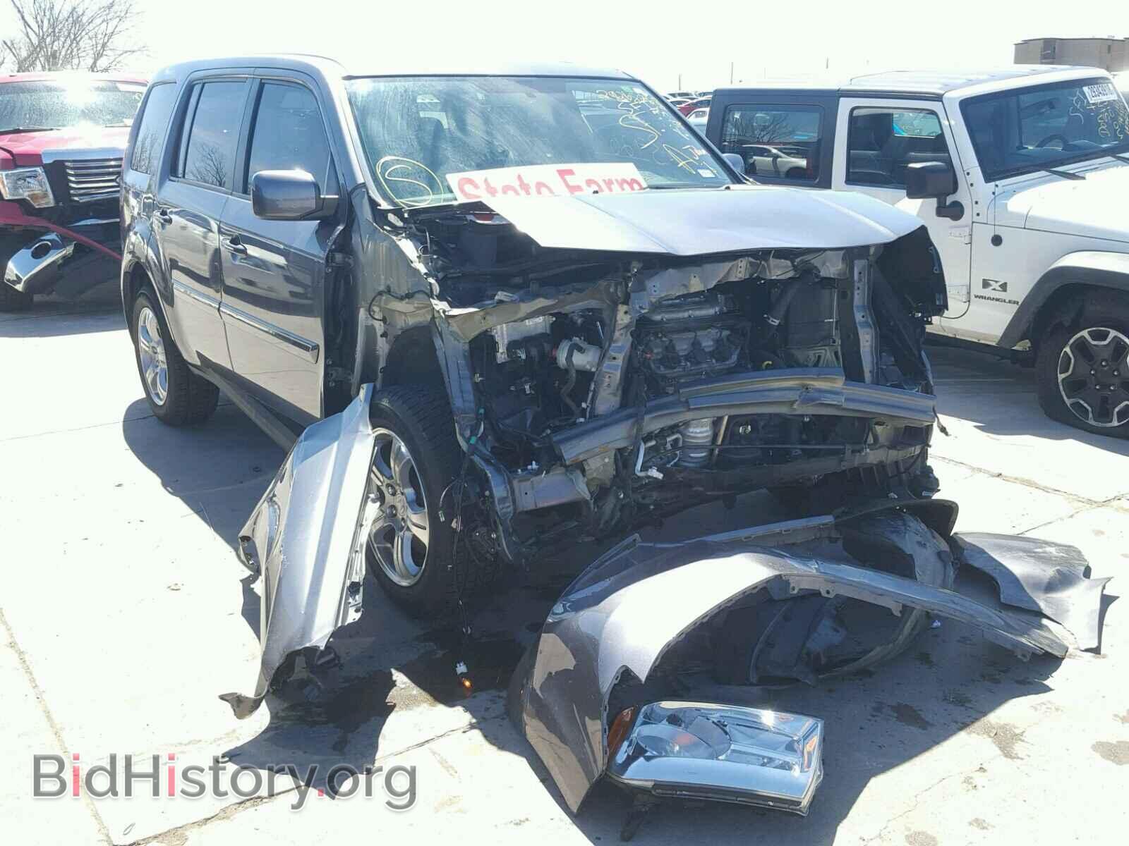 Photo 5FNYF3H53FB006159 - HONDA PILOT 2015