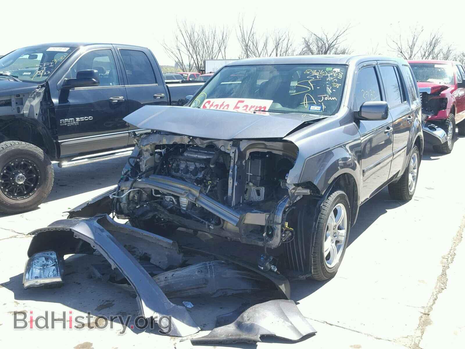 2015 HONDA PILOT - VIN: 5FNYF3H53FB006159 - Фото 2