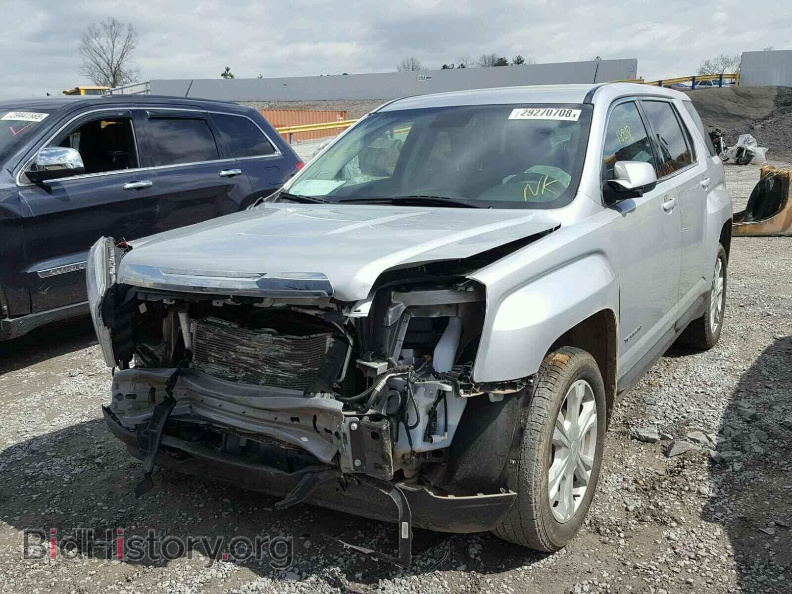 2017 GMC TERRAIN - VIN: 2GKALMEK1H6111810 - Фото 2