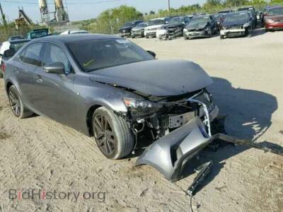 2016 Lexus IS350, gray — VIN JTHBE1D26G5024777, Copart