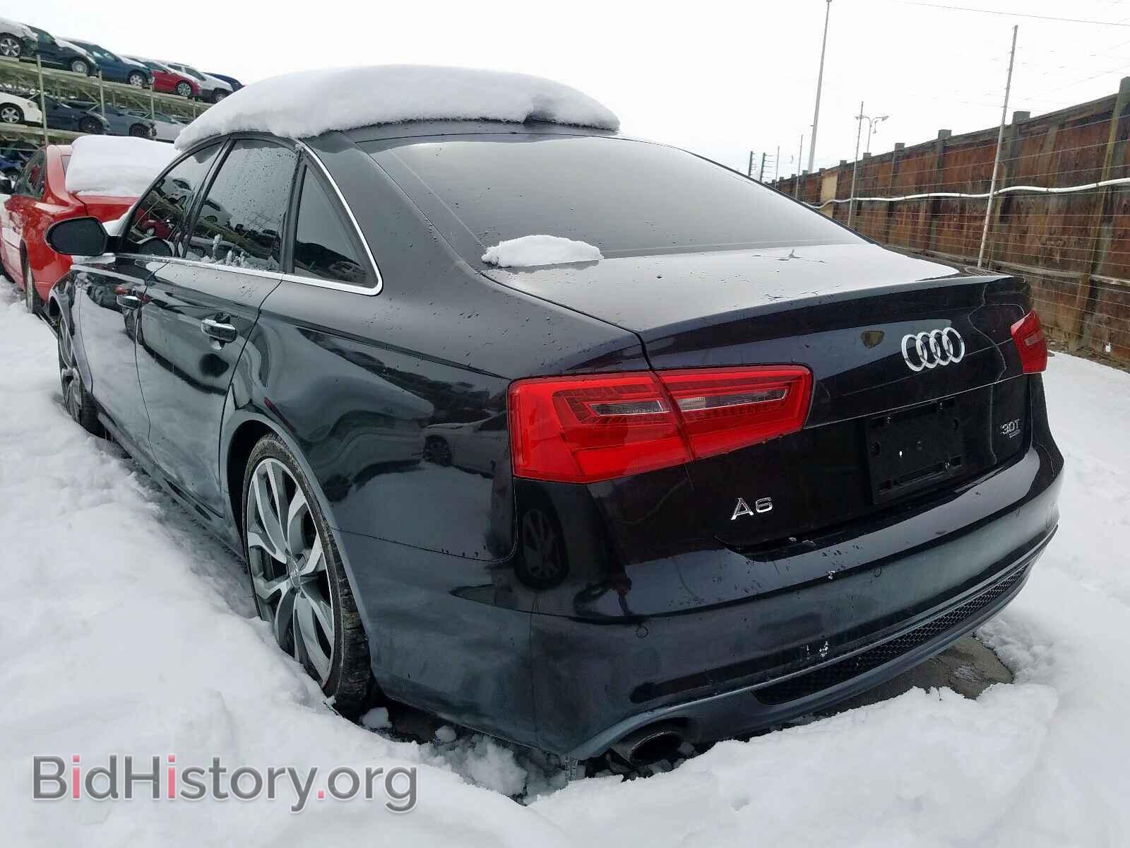 2012 AUDI A6 - VIN: WAUHGAFC8CN050168 - Фото 3