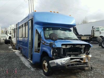 2010 Ford ECONOLINE, синий — VIN 1FDFE4FS7ADA13085, Copart
