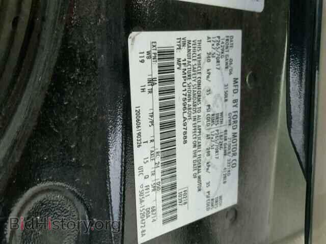 2006 FORD EXPEDITION - VIN: 1FMPU17596LA97888 - Фото 10