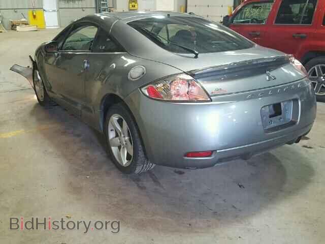 2008 MITSUBISHI ECLIPSE - VIN: 4A3AK24F48E011166 - Фото 3