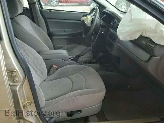 2004 CHRYSLER SEBRING - VIN: 1C3EL46R34N357406 - Фото 5