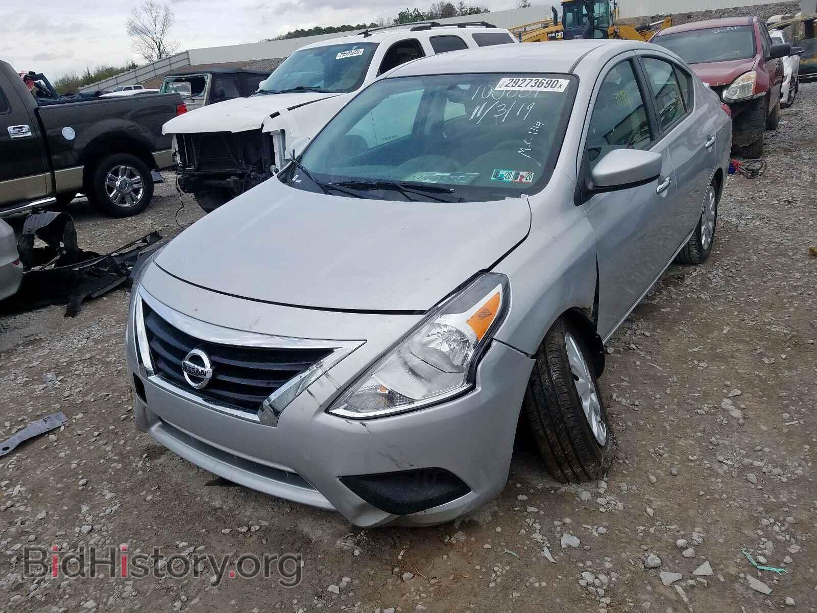 2019 NISSAN VERSA - VIN: 3N1CN7AP3KL873205 - Фото 2